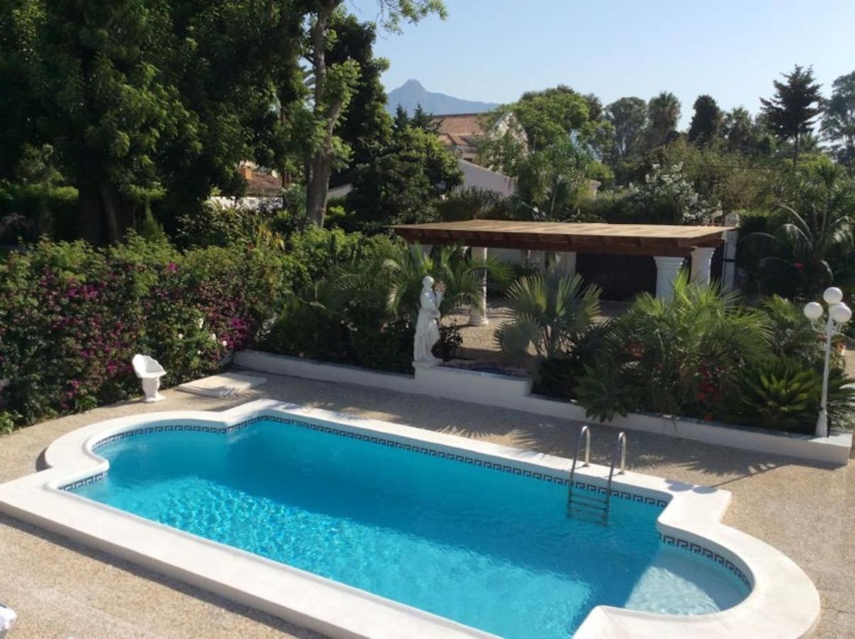 Exclusive Villa Las Palmeras Puerto Banus With Heated Private Swimming Pool, Marbella, Spain Eksteriør billede