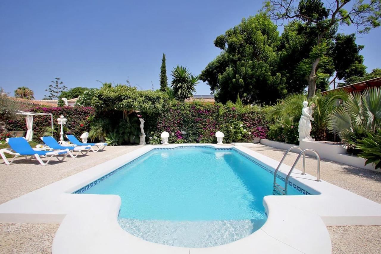 Exclusive Villa Las Palmeras Puerto Banus With Heated Private Swimming Pool, Marbella, Spain Eksteriør billede