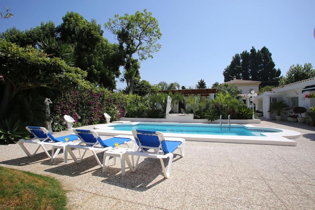 Exclusive Villa Las Palmeras Puerto Banus With Heated Private Swimming Pool, Marbella, Spain Eksteriør billede